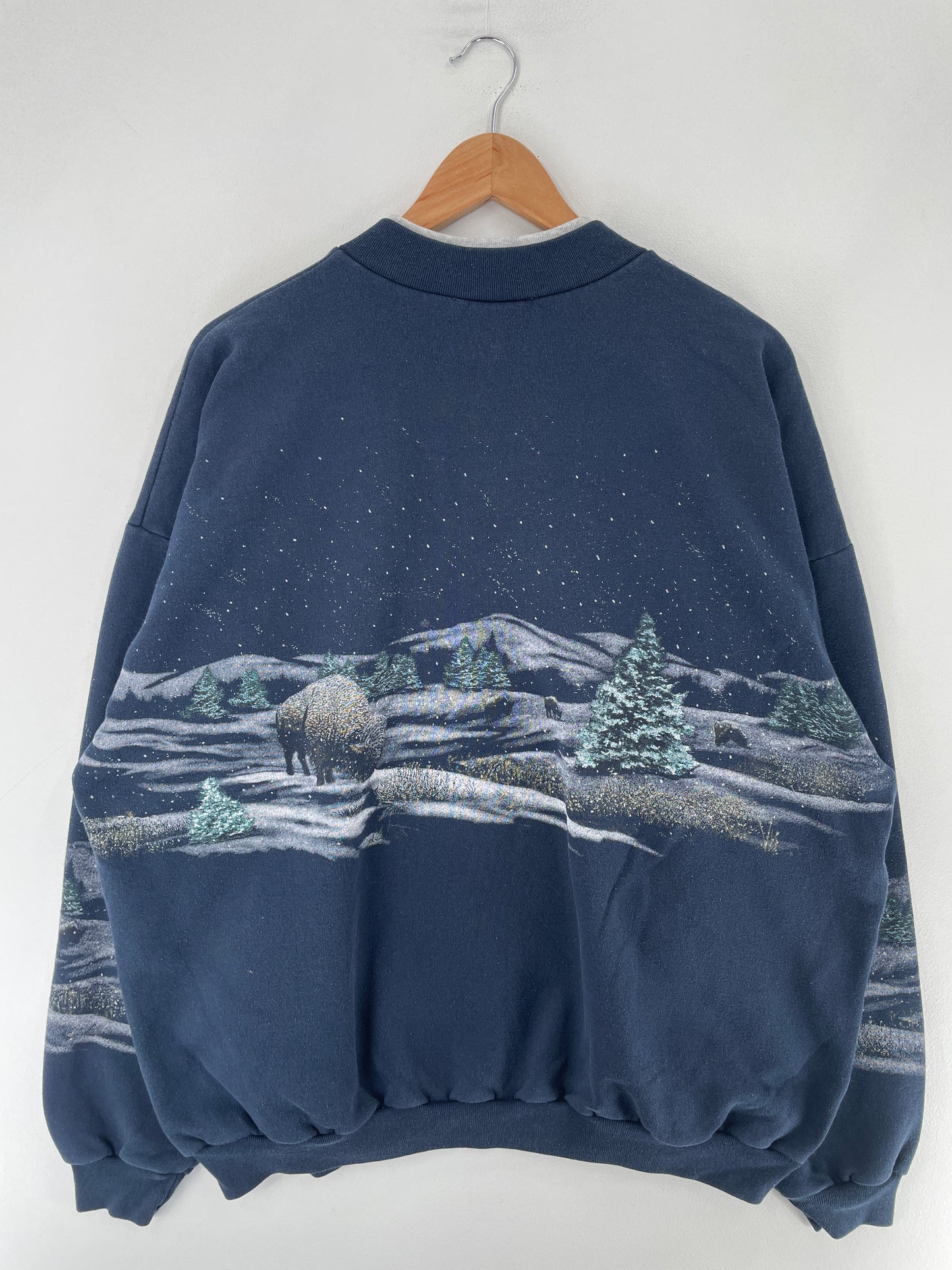 90's Made in USA Size XXL Vintage Animal Sweat-Shirt / F2884S