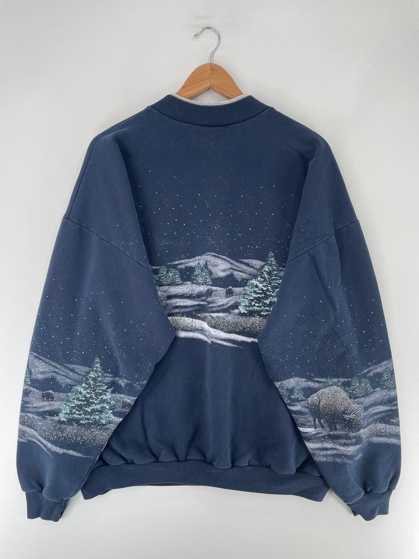 90's Made in USA Size XXL Vintage Animal Sweat-Shirt / F2884S