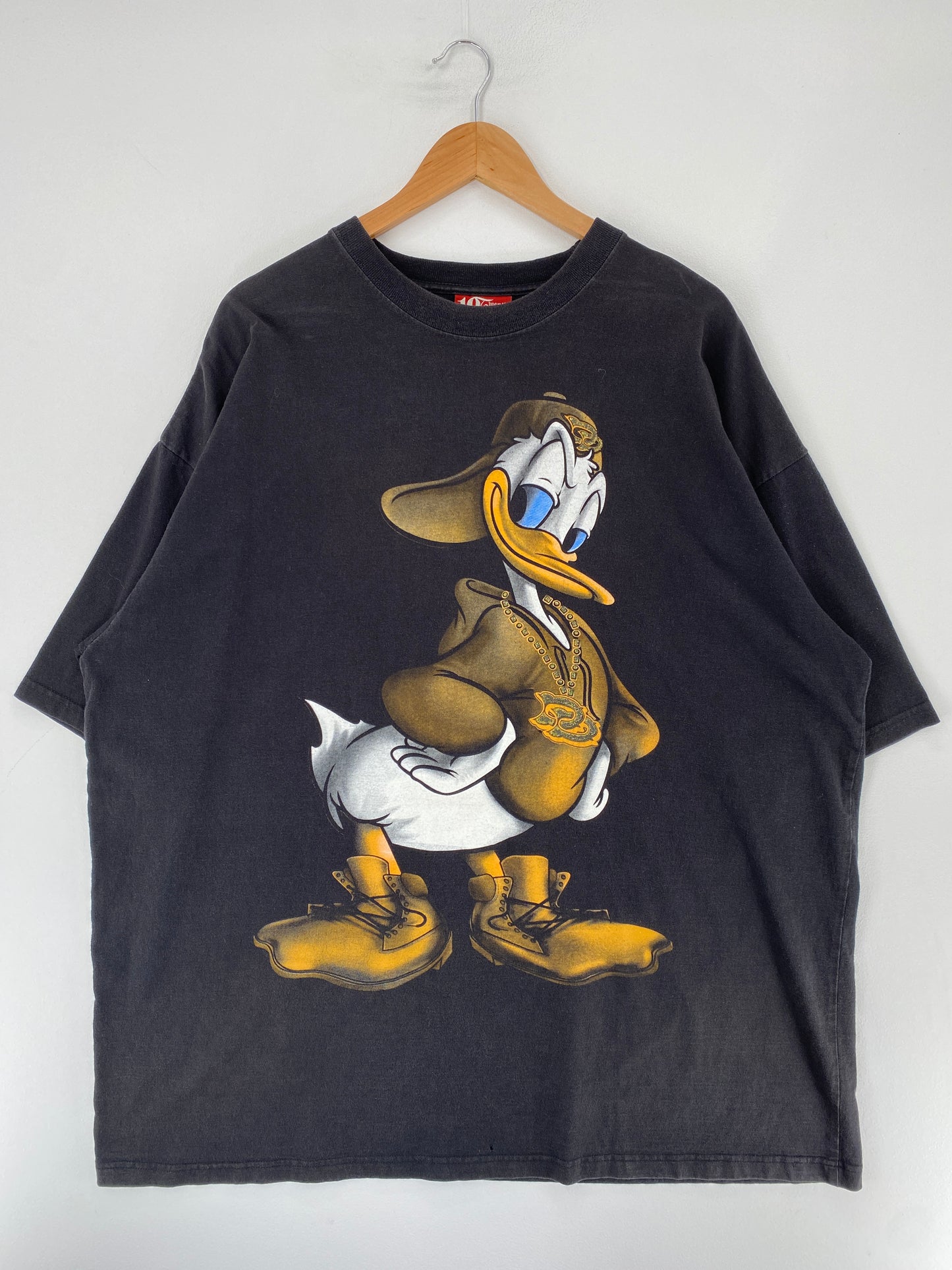 00' DISNEY DONALD DUCK Size XXXL Vintage T-Shirt / F1046T
