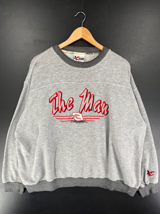 Vintage DALE EARNHARDT Size XL Racing Sweat-shirt / F1075S