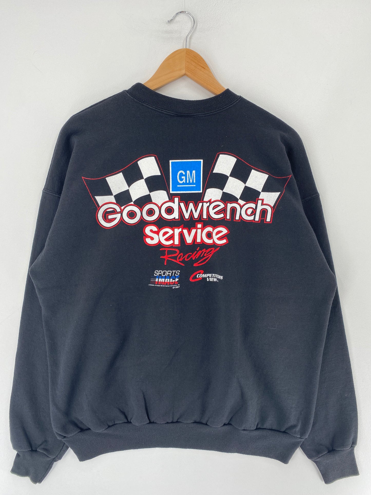 Vintage NASCAR DALE EARNHARDT Size XL Racing Sweat-shirt / F1076S