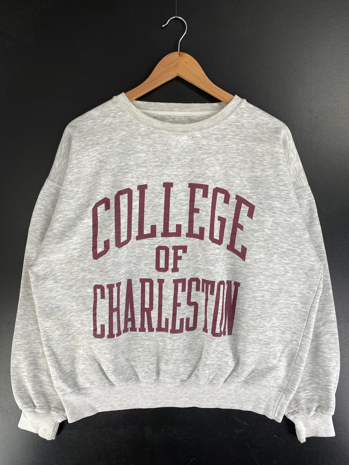 Vintage CHARLESTON Size L College Sweat-shirt / F8137S