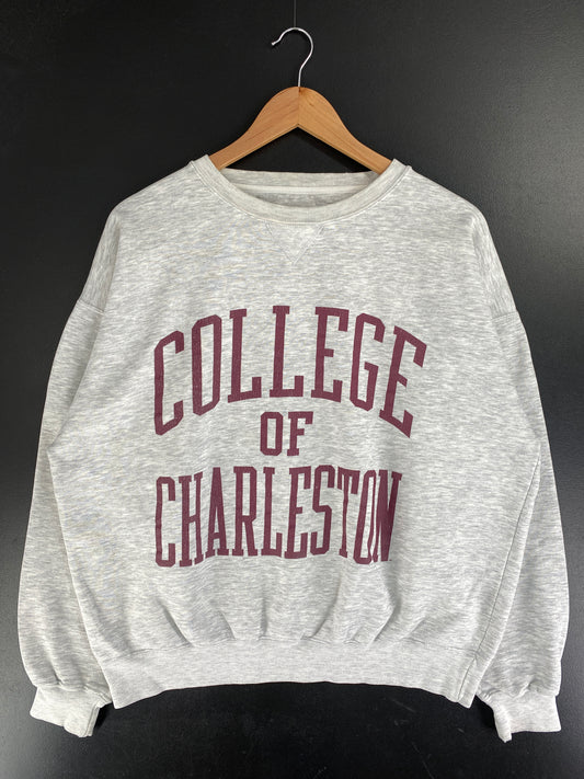 Vintage CHARLESTON Size L College Sweat-shirt / F8137S