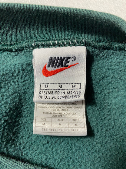 90's NIKE MINI SWOOSH Size M Vintage Sweat-Shirt / F9012S