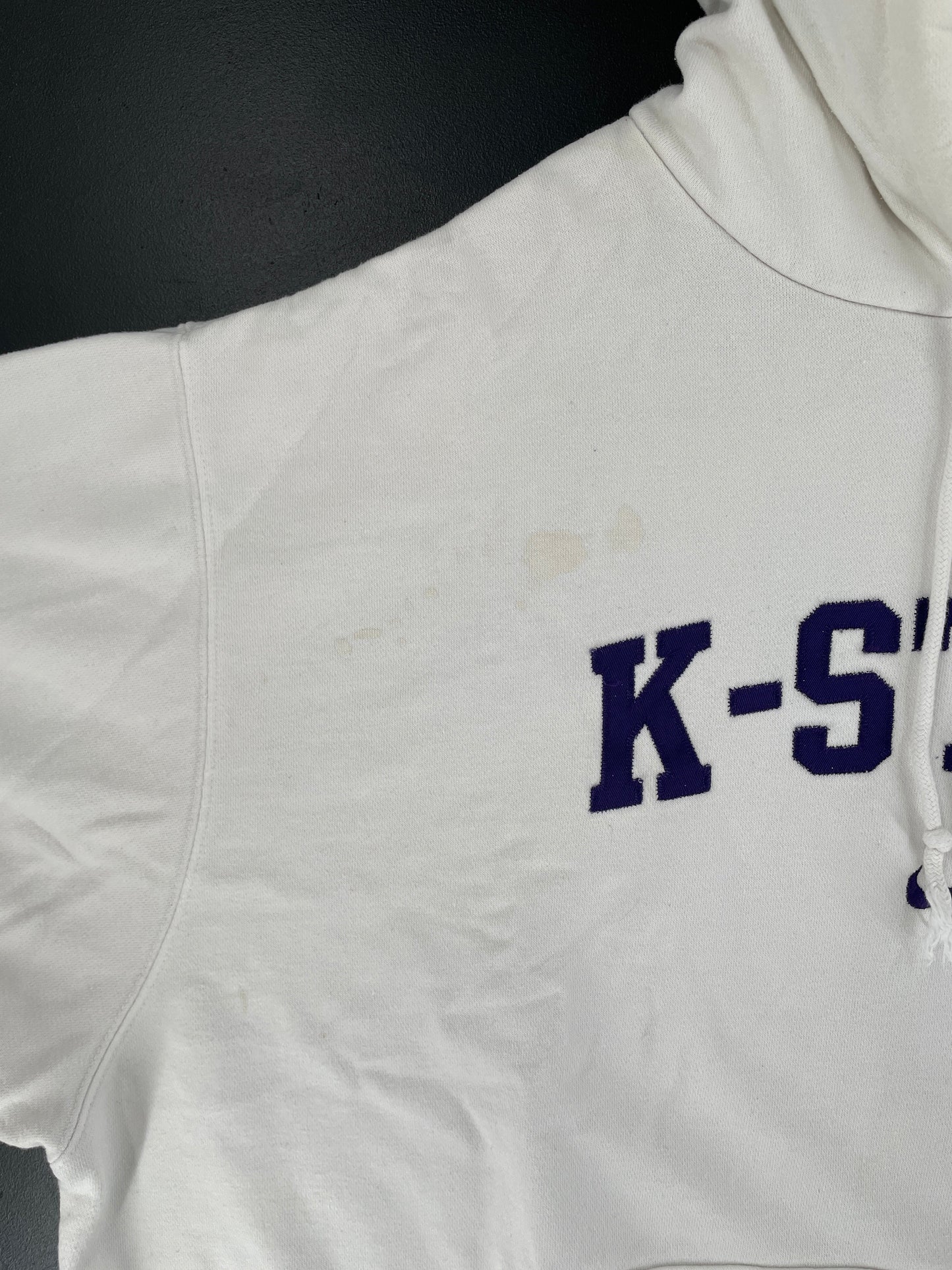 00' NIKE x KANSAS STATE Size XXL Vintage College Hoodie Sweat Shirt / G5954S