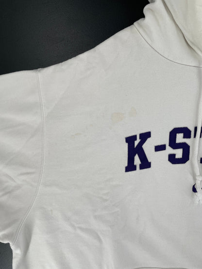 00' NIKE x KANSAS STATE Size XXL Vintage College Hoodie Sweat Shirt / G5954S