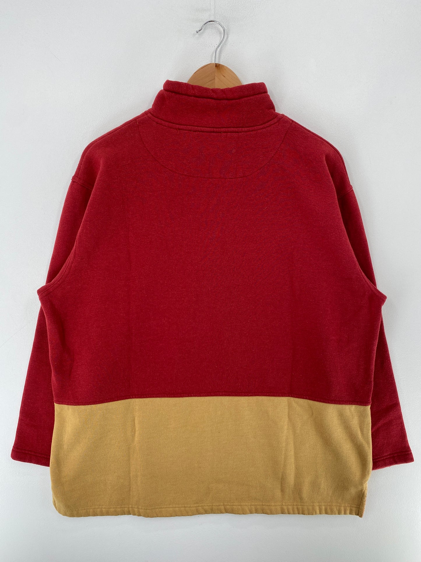 Vintage  SAN FRANCISCO Size L NFL Half Zip-up Sweat-Shirt / F8156S
