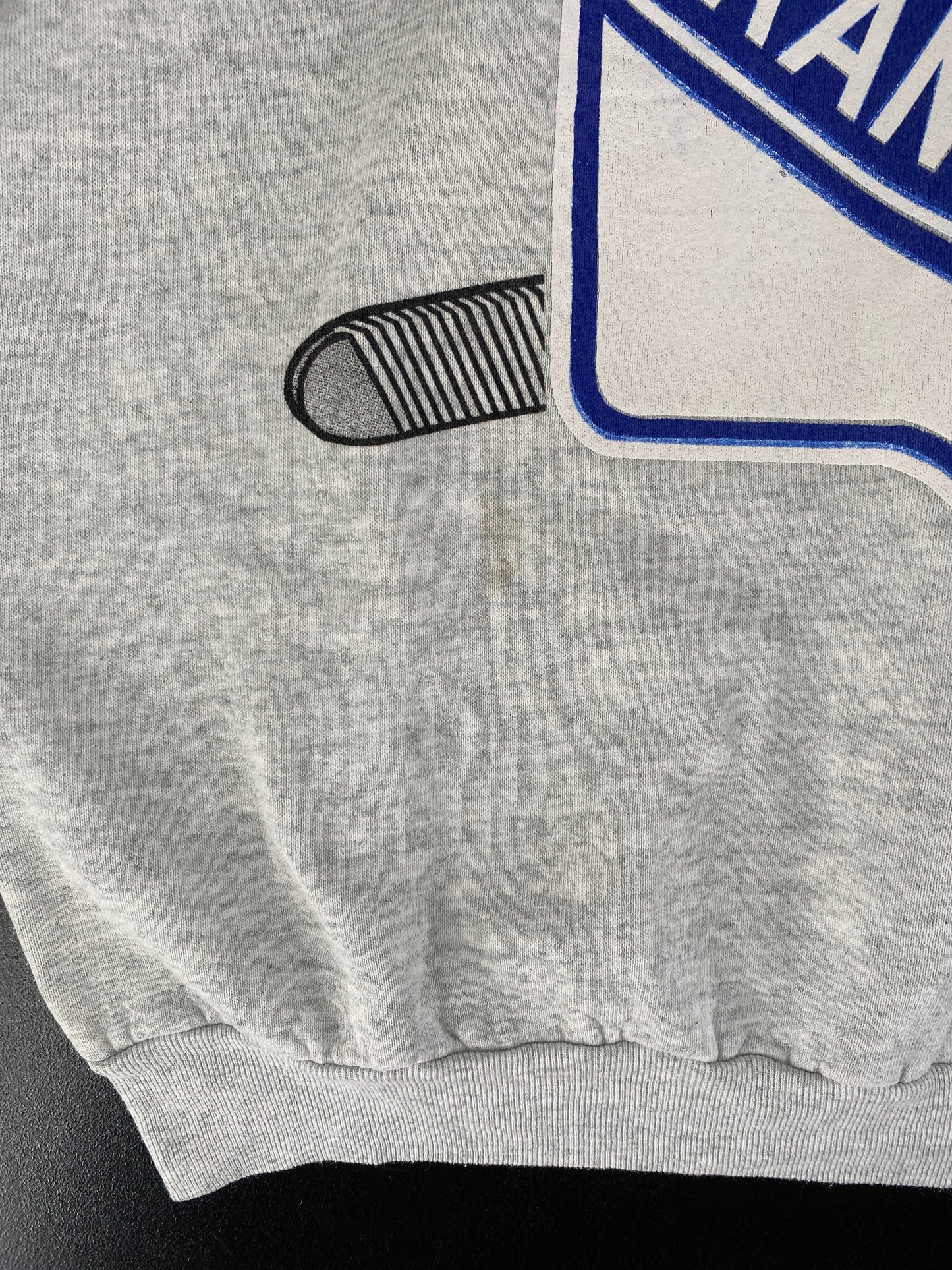 90’s NEW YORK RANGERS Made in USA Size XL Vintage NHL Sweat-shirt / G1030S