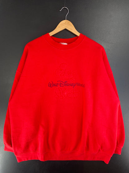 90's DISNEY MICKEY Size XXXL Vintage Sweat-Shirt / G2413S