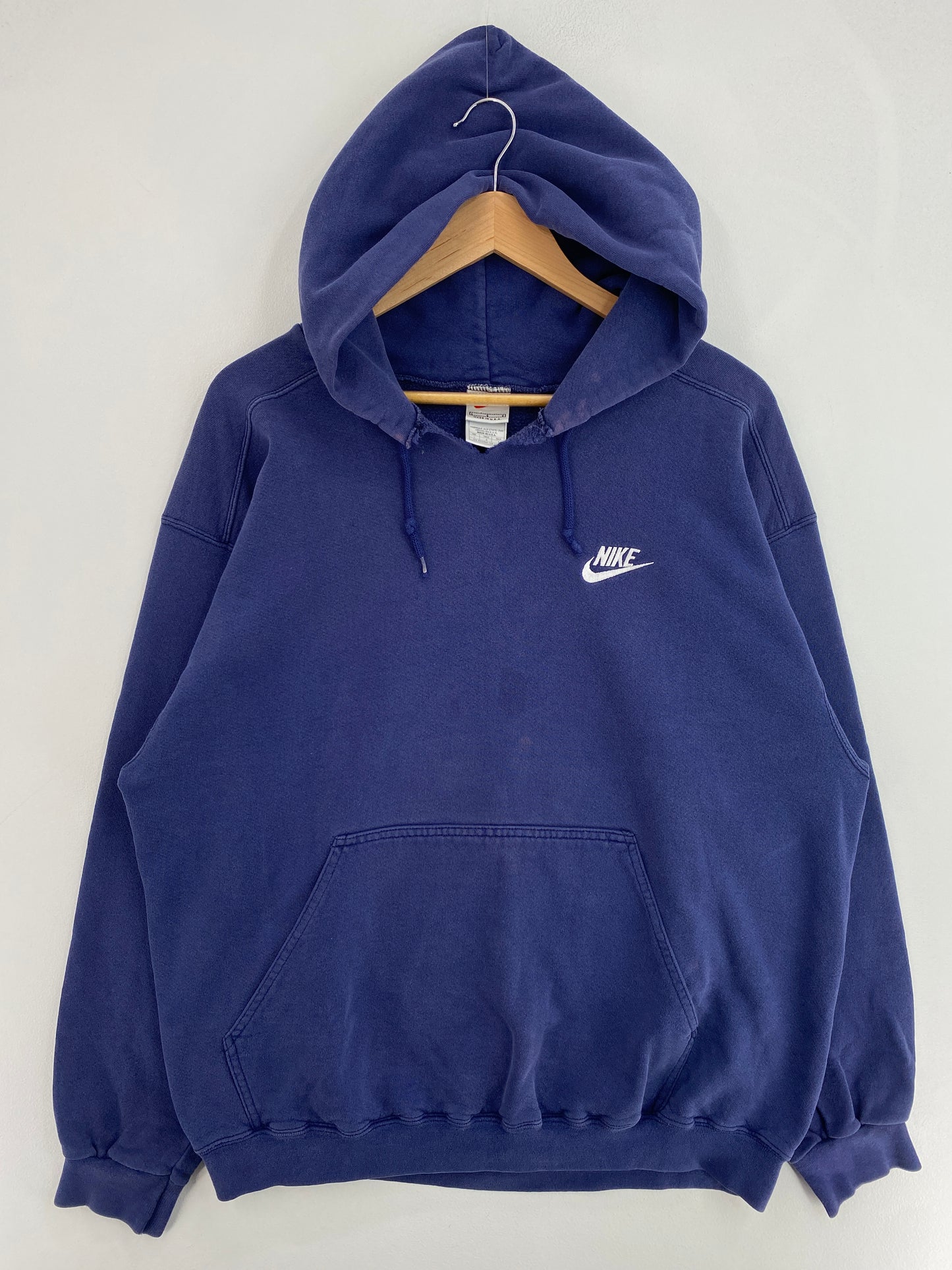 90’s NIKE Made in USA Size L Vintage Hoodie Sweat-Shirt / G2414S