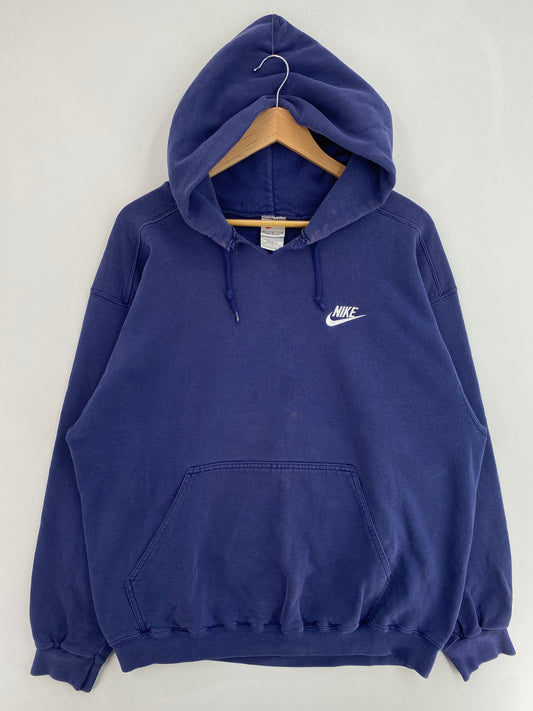 90’s NIKE Made in USA Size L Vintage Hoodie Sweat-Shirt / G2414S
