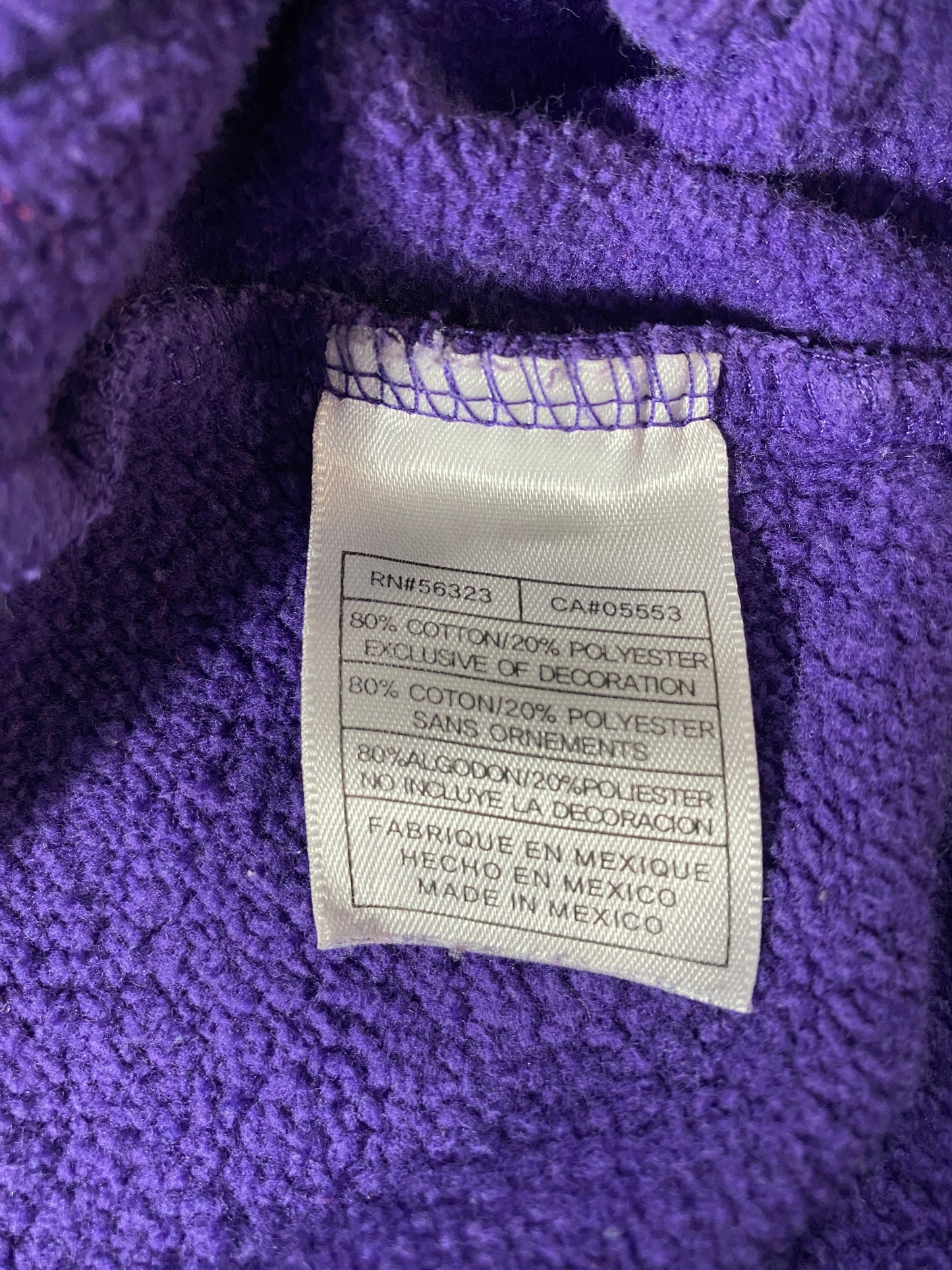 00’ NIKE x WASHINGTON Size L Hoodie Sweat Shirt / F9043S