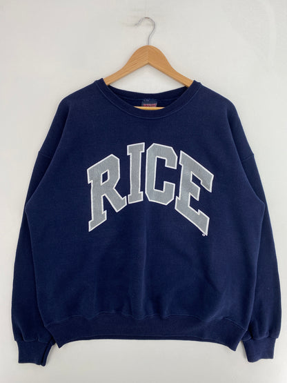 90's RICE Made in USA Size XXL Vintage Sweat-Shirt / G2431S