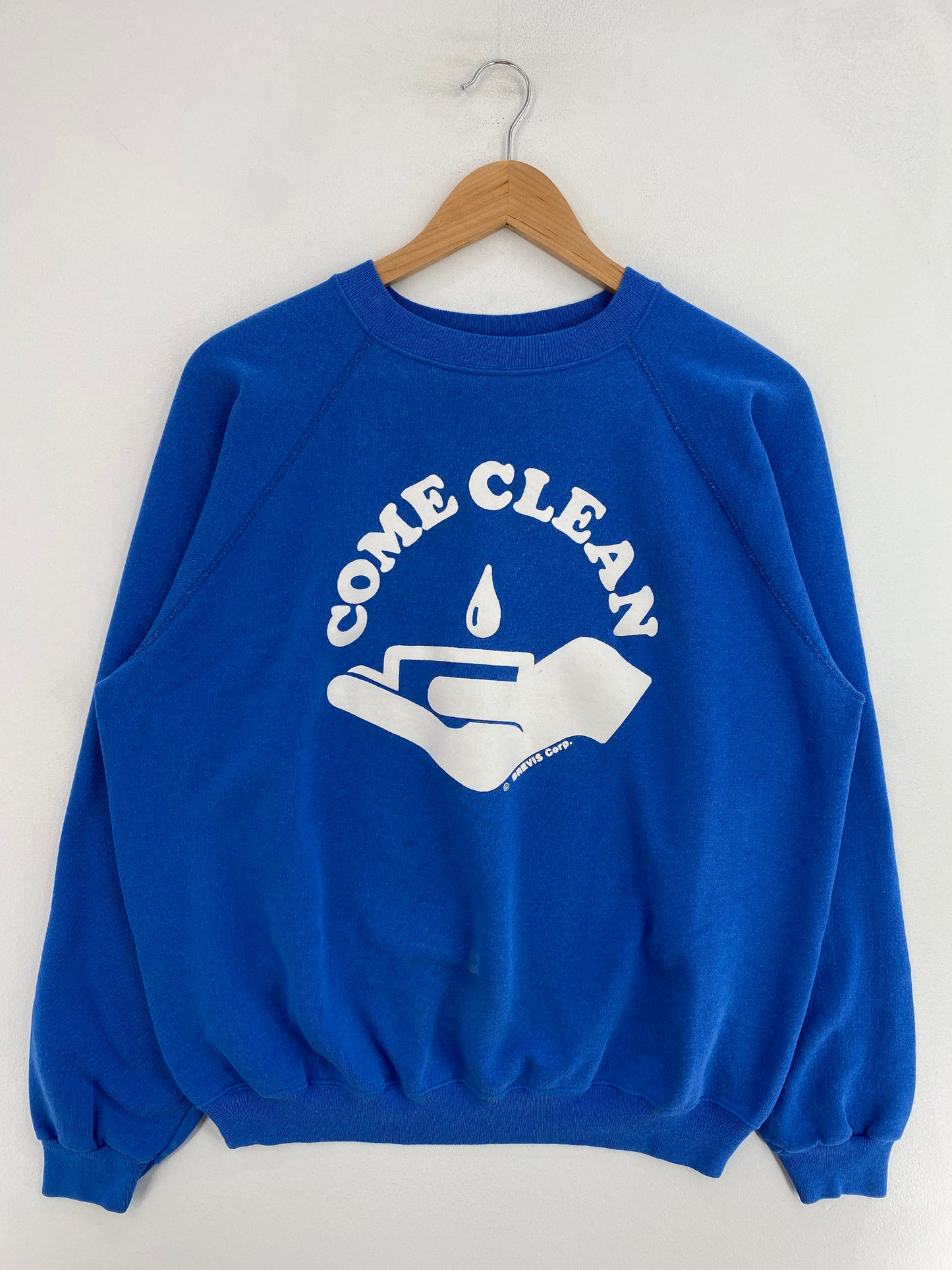 90's COME CLEAN Made in USA Size XL Vintage Sweat-Shirt / G7067S