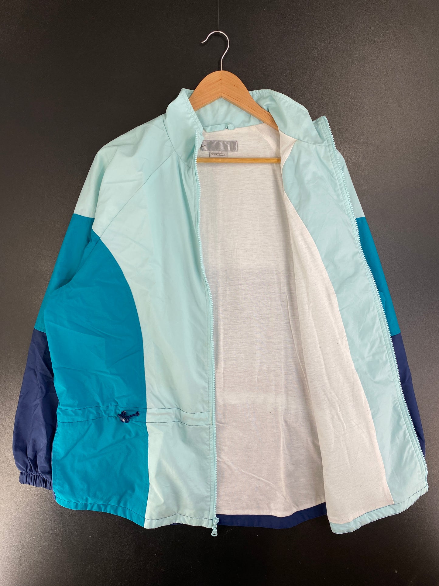 00’ NIKE Size Ladies L Zip-up Nylon Jacket/ G2434N