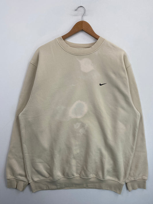 00' NIKE MINI SWOOSH Size XL Vintage Sweat-Shirt / G6386S