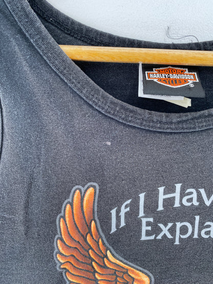 90's HARLEY-DAVIDSON Made in USA Size L Vintage Tank Top / F1627T