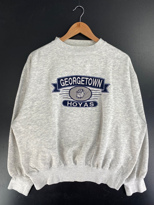 90’s GEORGETOWN Size XXL Vintage College Sweat-shirt / F8212S