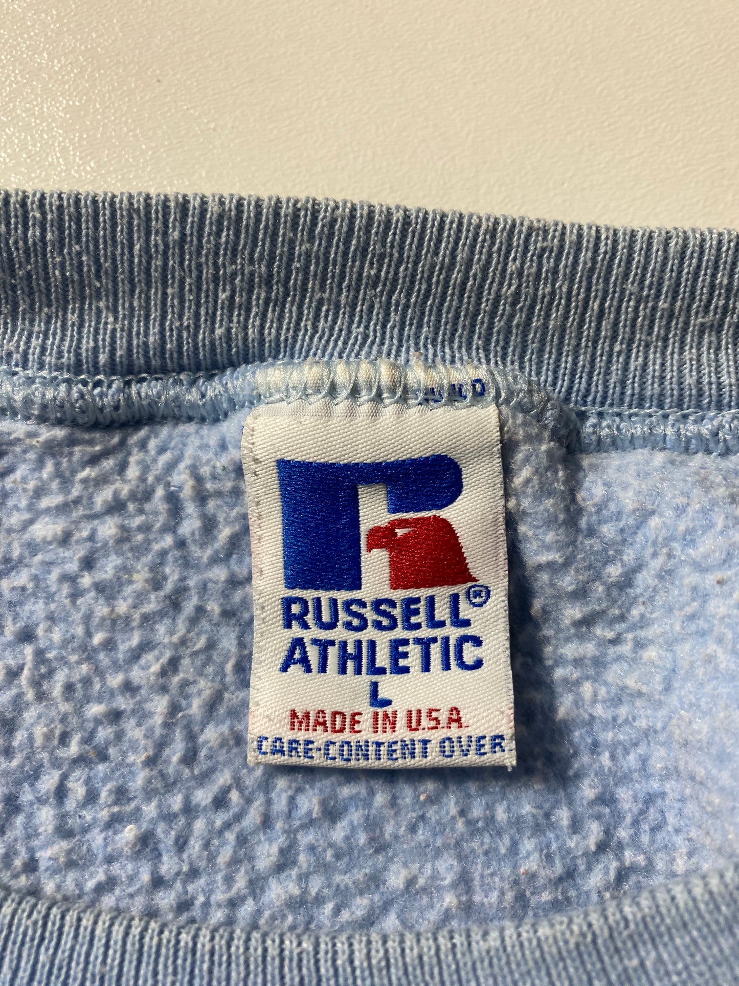 90's CAROLINA TARHEELS Made in USA Size L Vintage College Sweat-Shirt / F9062S