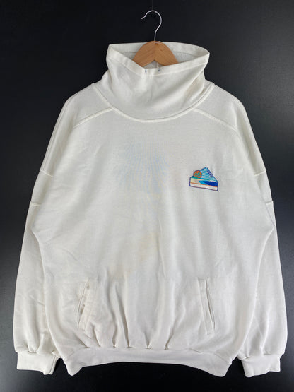 90’s ADIDAS Size No Tag(Approx.L-XL) Vintage Sweat-shirt / G5872S