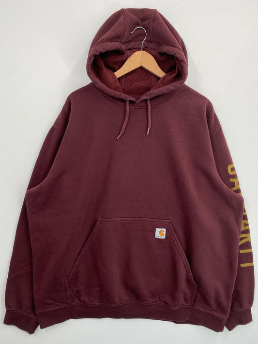 Vintage CARHARTT Size XXL Hoodie Sweat-Shirt / G6444S