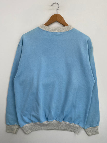 1987 DEER PENNSYLVANIA Made in USA Size L Vintage Animal Sweat-Shirt / G6446S