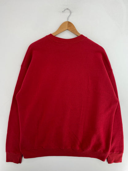 90's SAN FRANCISCO 49ERS Made in USA Size XL Vintage NFL Sweat-shirt / G4185S