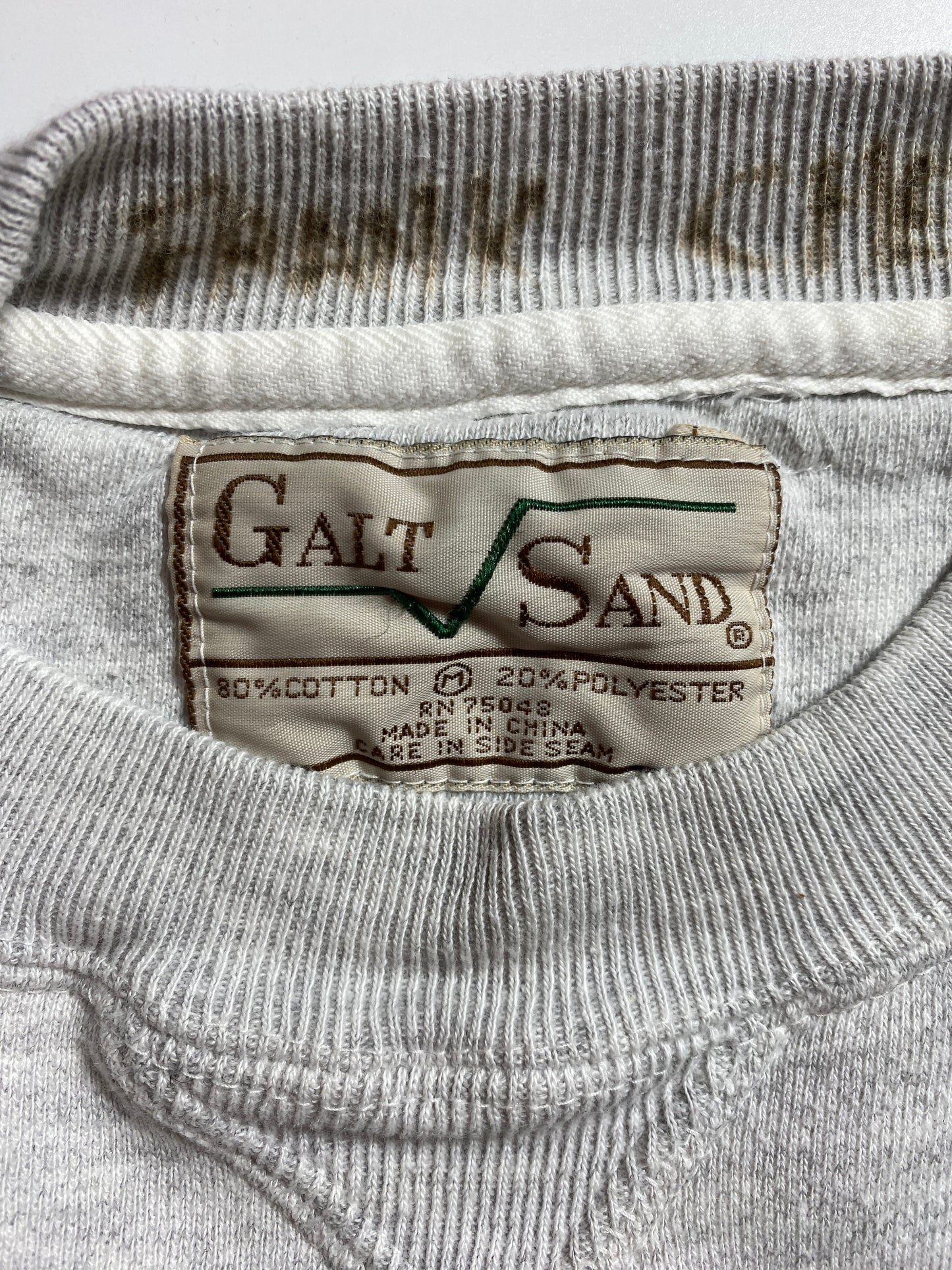 Vintage WOLVERINES MICHIGAN Size M College Sweat-Shirt / F1978S