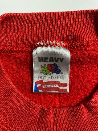 1994 WISCONSIN Made in USA Size L Vintage College Sweat-Shirt / F1979S