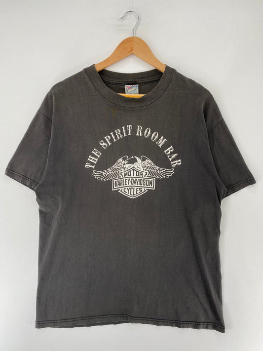 90's HARLEY DAVIDSON Size L Vintage T-Shirts / F1584T