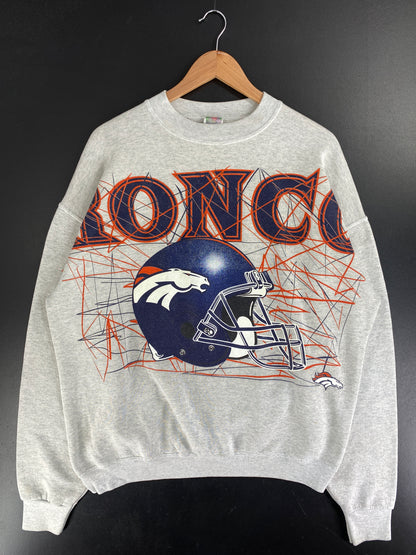 90’s DENVER BRONCOS Size XL Vintage NFL Sweat Shirt / F8348S