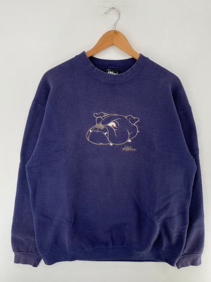 90's NO FEAR Made in USA Size L Vintage Sweat-shirt / G4314S