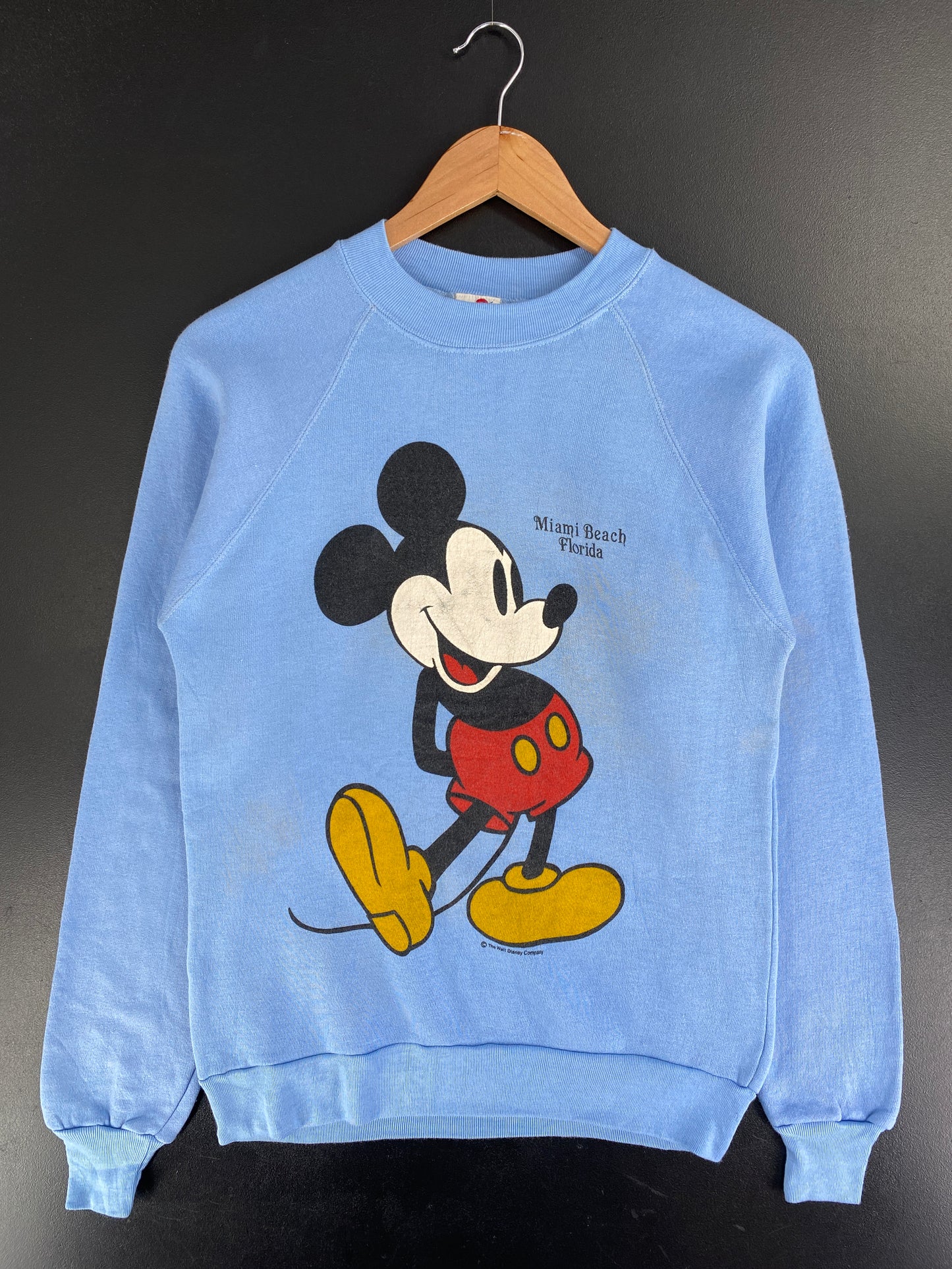 80’s DISNEY MICKEY Size S Vintage Sweat-shirt / G5985S