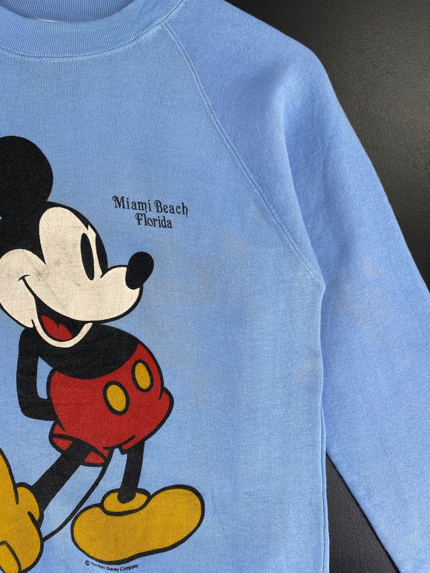 80’s DISNEY MICKEY Size S Vintage Sweat-shirt / G5985S