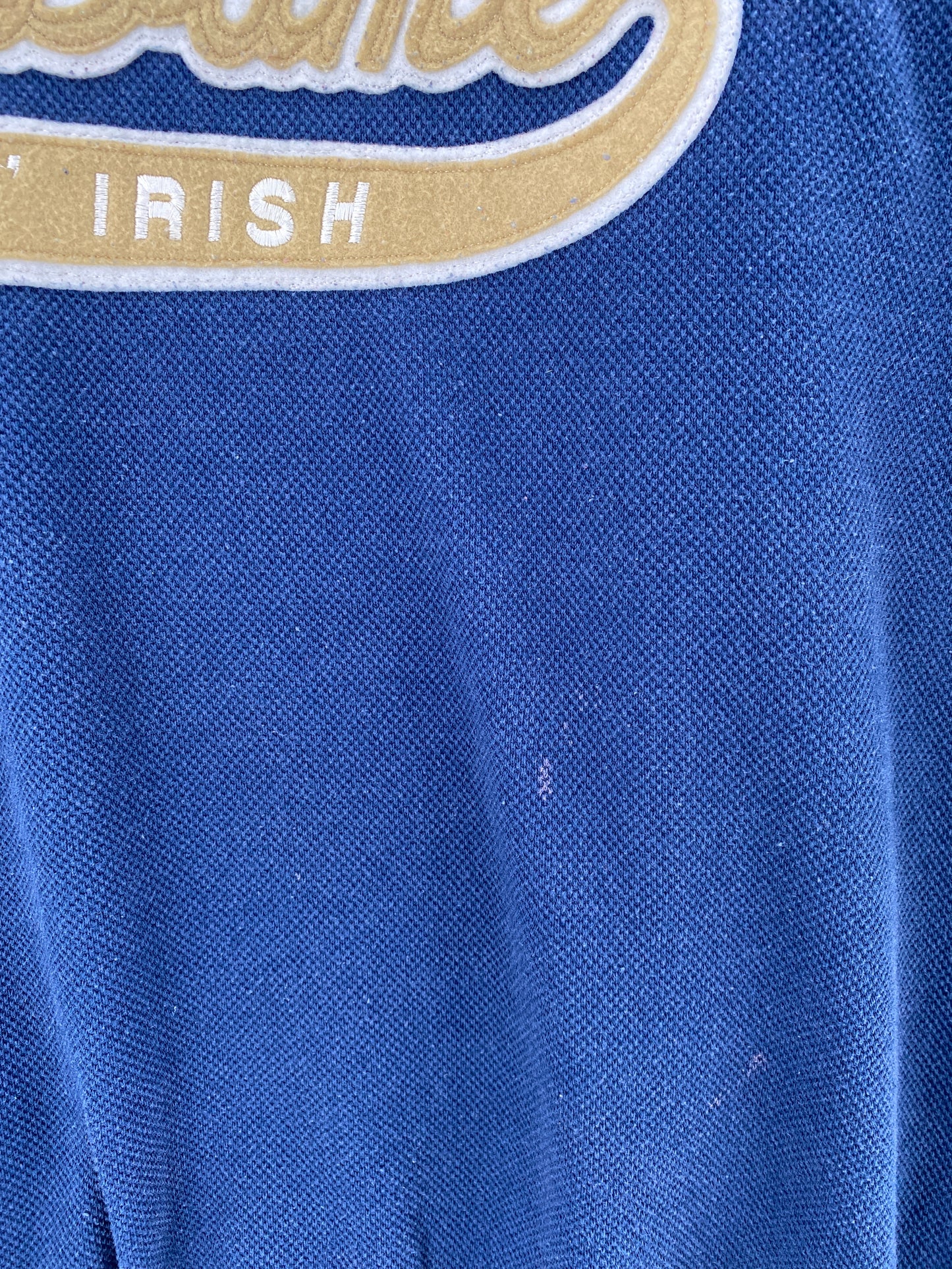 Vintage STARTER x NOTRE DAME Size L College Sweat-shirt / F9124S