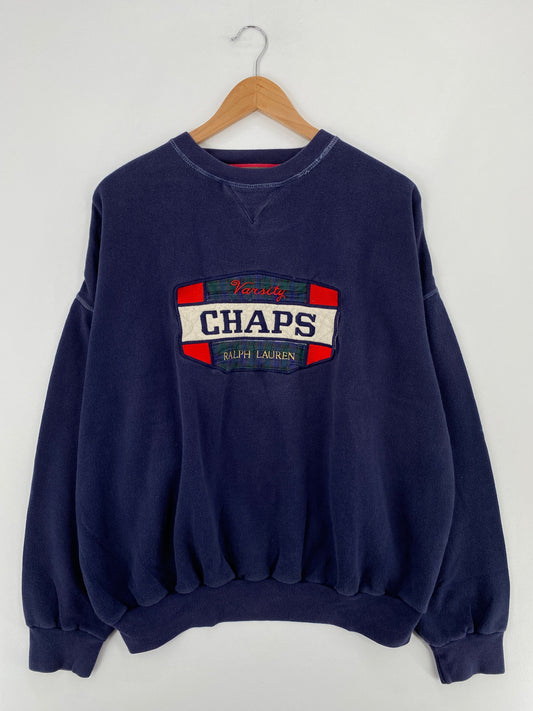 Vintage CHAPS RALPH LAUREN Size L Sweat-shirt / F2003S
