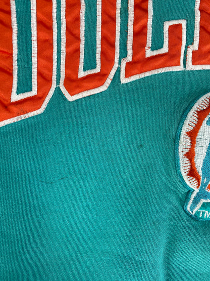 Vintage MIAMI DOLPHINS Size M NFL Sweat-Shirt/ F9134S