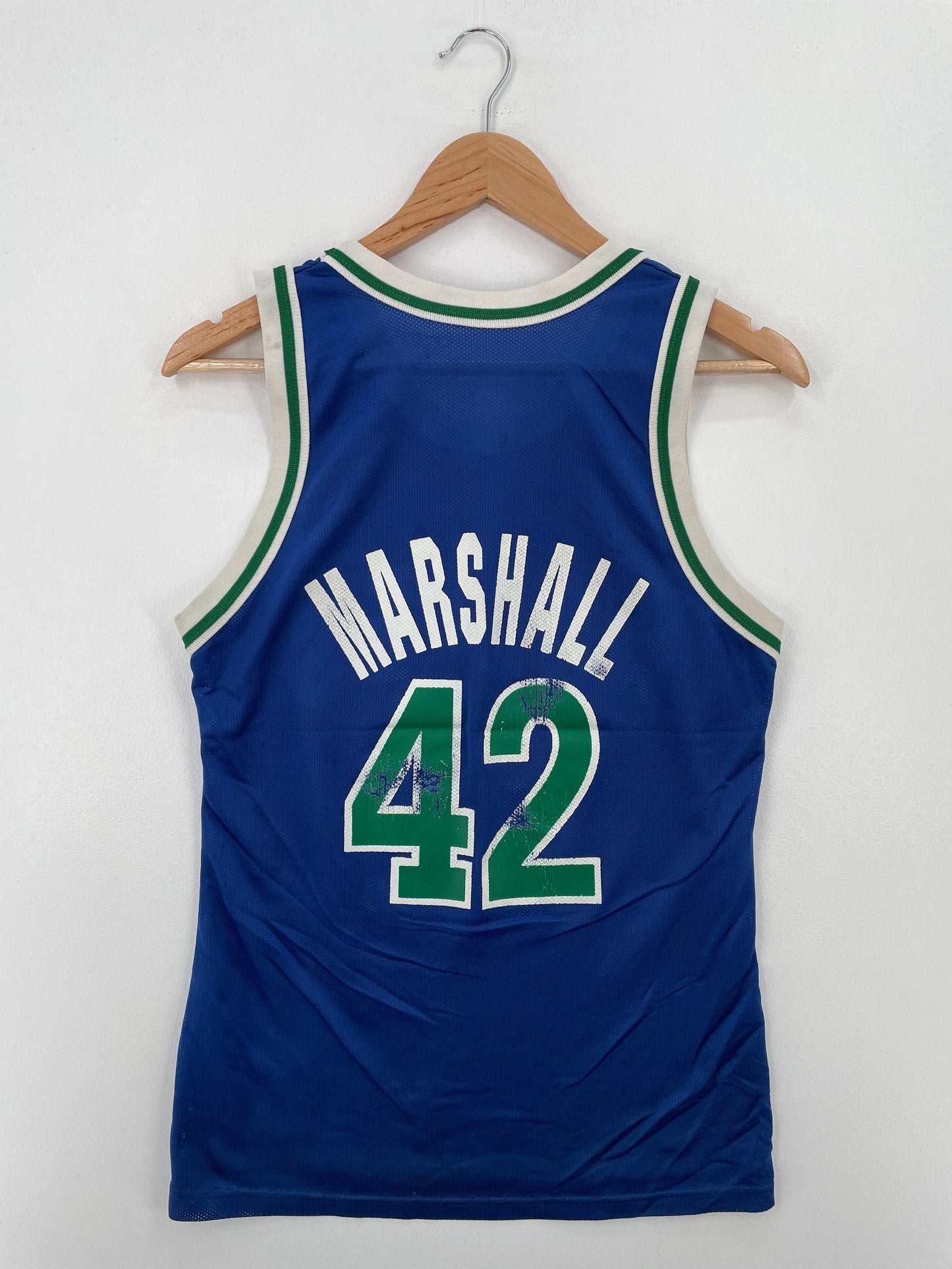 90’s Champion x MINNESOTA WOLVES 42 MARSHALL Made in USA Size 36(S) Vintage NBA Jersey / F2008T