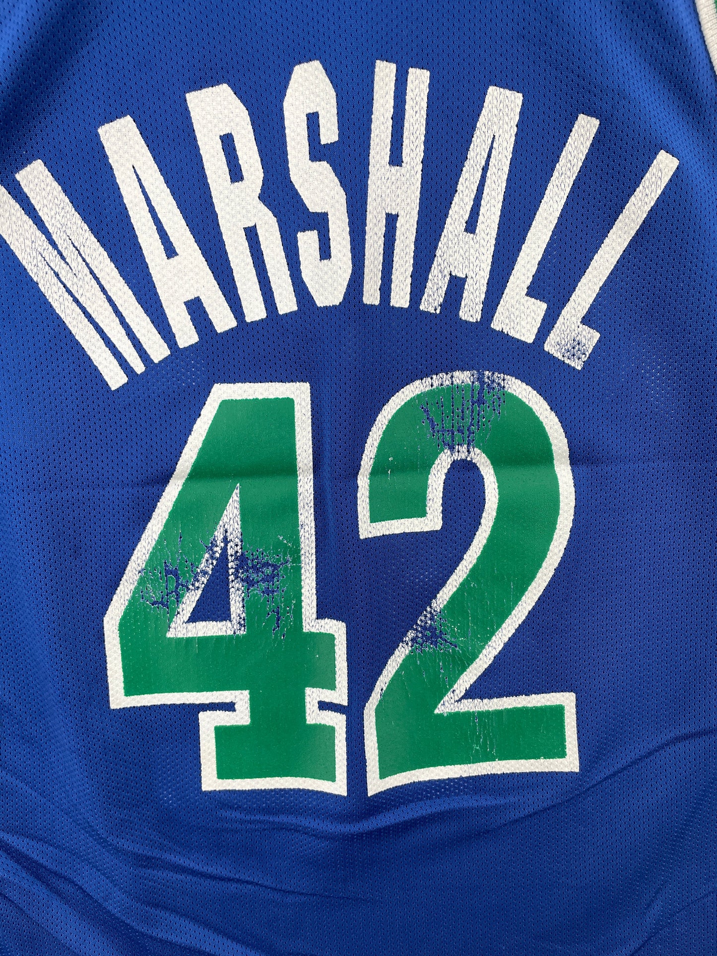 90’s Champion x MINNESOTA WOLVES 42 MARSHALL Made in USA Size 36(S) Vintage NBA Jersey / F2008T