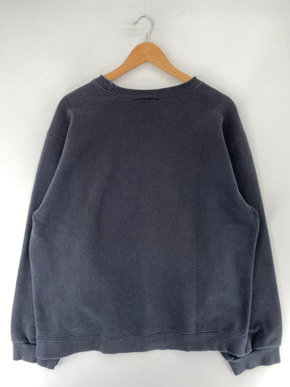 90’s NIKE MINI SWOOSH Size No tag (Approx.L) Vintage Sweat-Shirt / F1642S