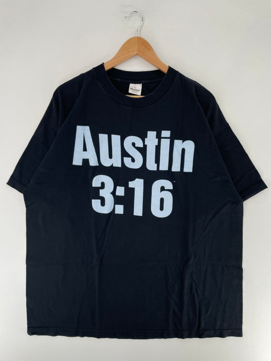 1997 AUSTIN 3:16 Made in USA Size XXL Vintage T-shirt / G2799T