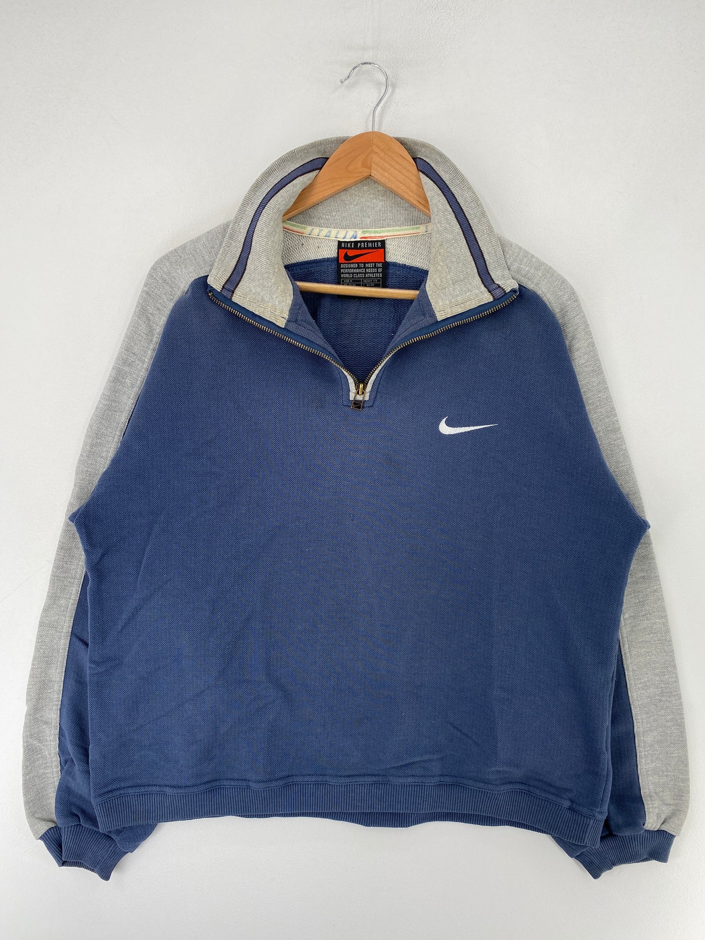90’s Euro NIKE ITALIA Size M Sweat-shirt / G3854S