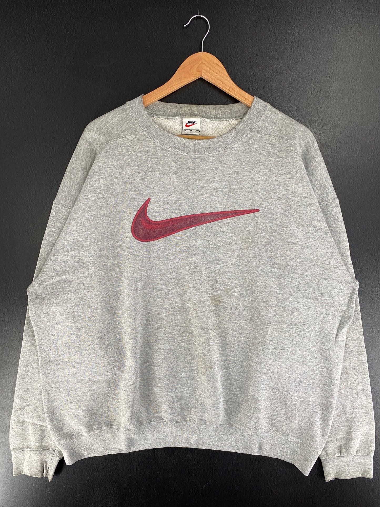 90’s NIKE Made in USA Size XL Vintage Sweat-shirt / G3856S