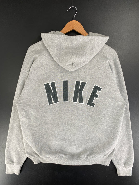 90's NIKE CENTER SWOOSH Made in USA Size XL Vintage Hoodie Sweat-shirt / F9148S