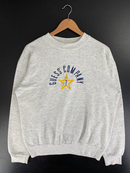 00' GUESS Made in USA Approx. Size M Vintage Sweat-shirt / G4831S