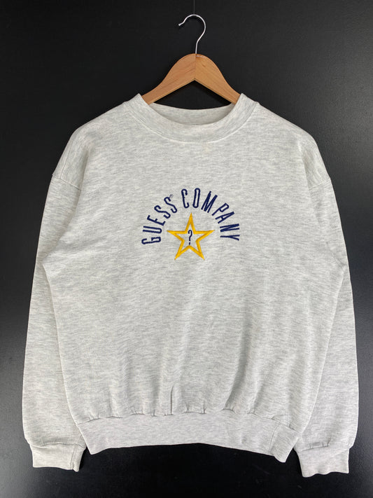 00' GUESS Made in USA Approx. Size M Vintage Sweat-shirt / G4831S
