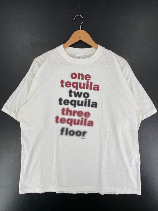 2000 TEQUILA Size XL Vintage T-Shirt / F1649T