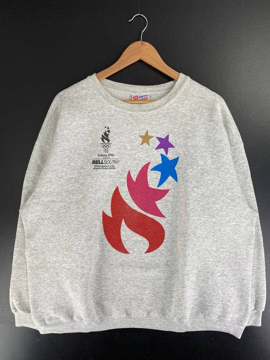1996 ATLANTA OLYMPIC Made in USA Size XXL Vintage Sweat-shirt / F8482S