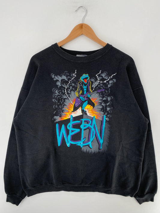 90's WEBN 102.7FM Size XL Vintage Music Sweat-Shirts / G2452S