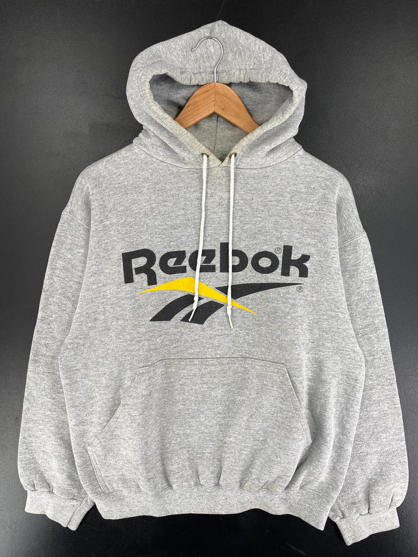 90's REEBOK Size M Vintage Hoodie Sweat-shirt / F8655S